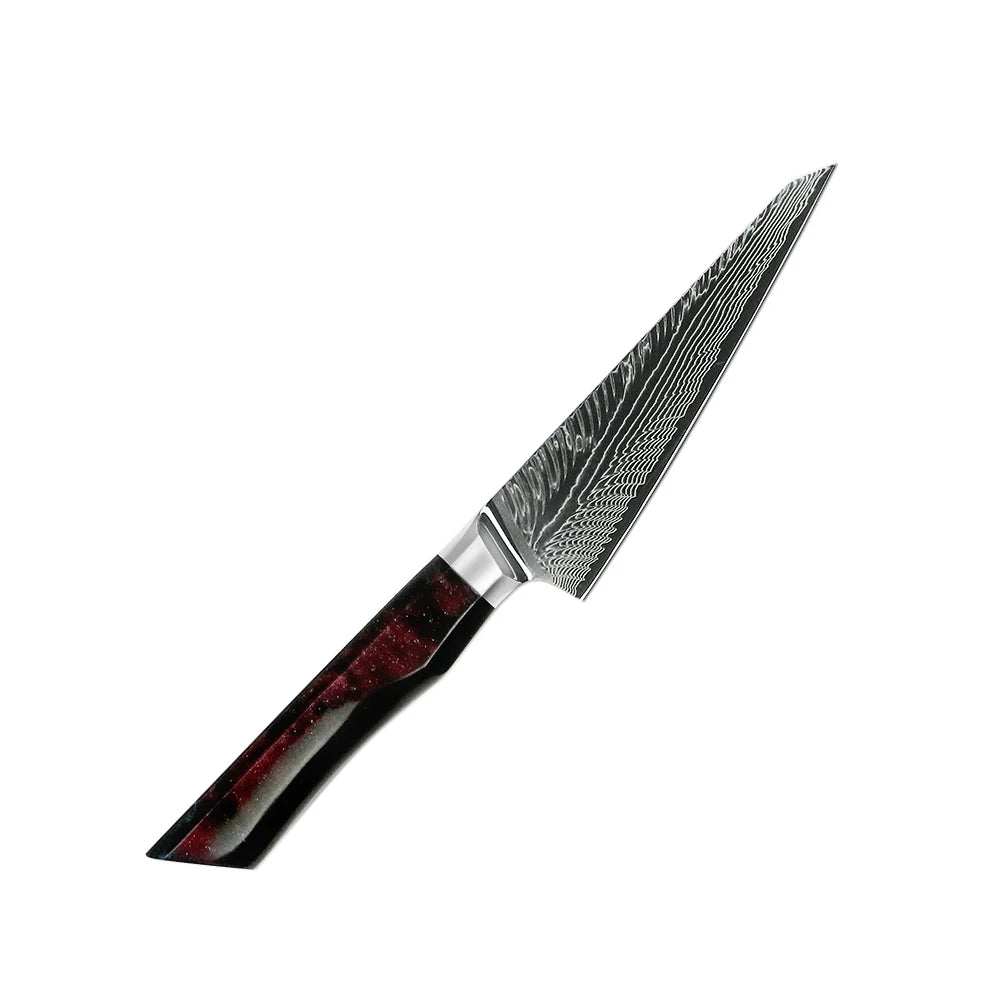 Sukamo 5-Piece Knife Set (Galaxy Epoxy Handle)